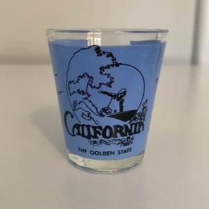VTG 1970s California coast shot glass